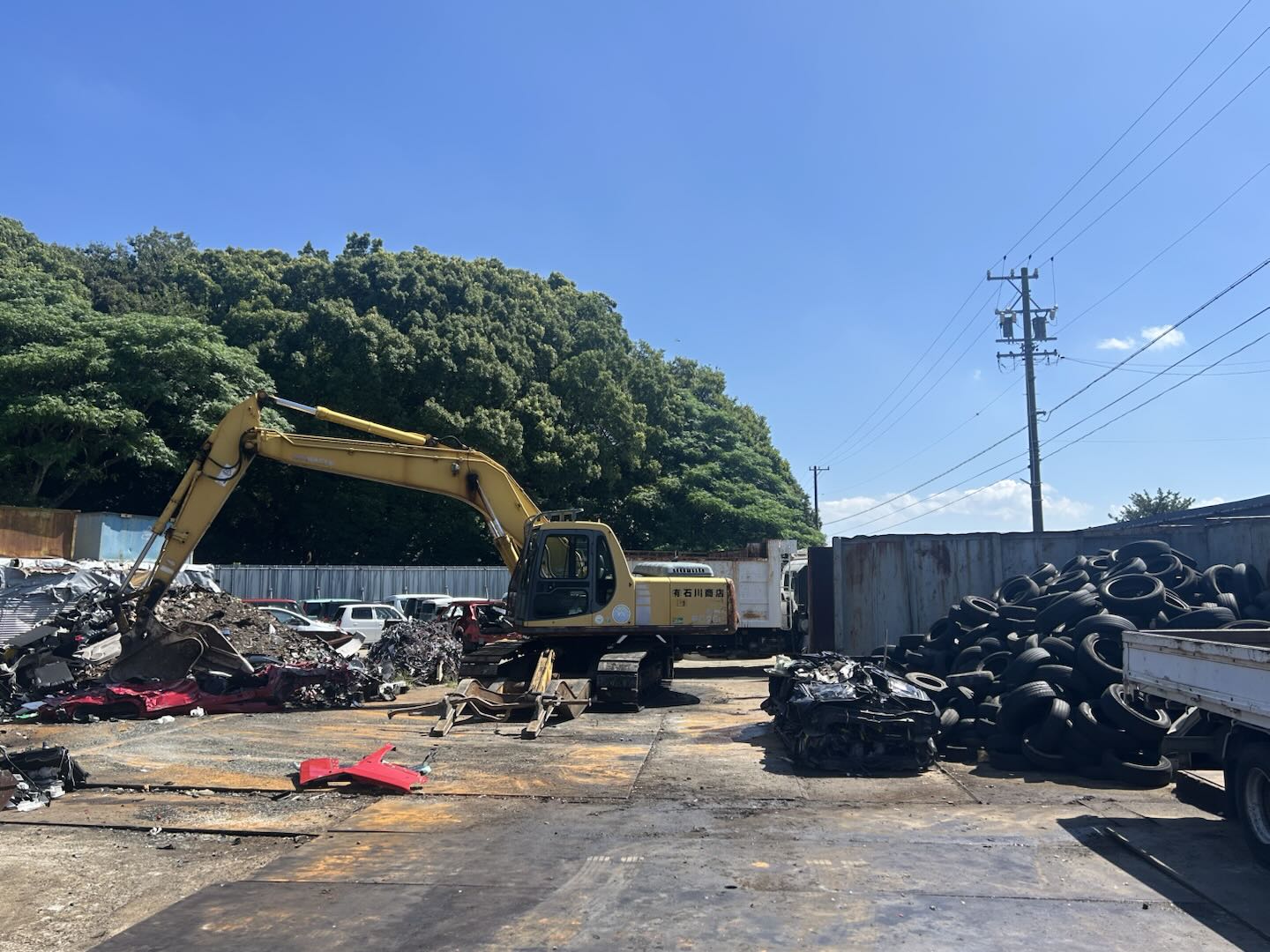 安城市 自動車 解体｜有限会社石川商店の作業風景